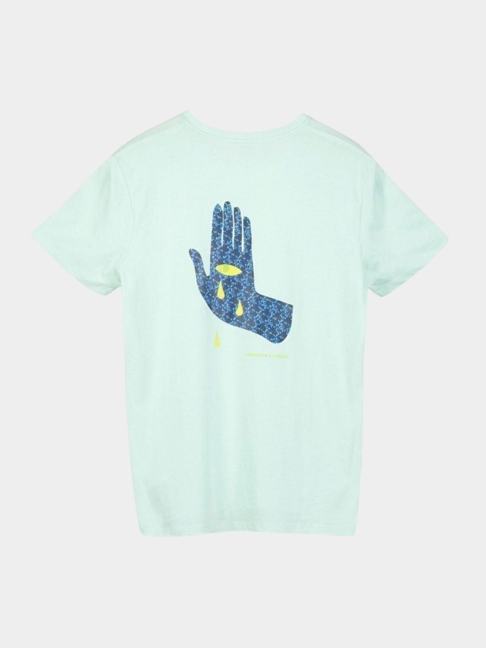Stop Crying T-shirt in Mint
