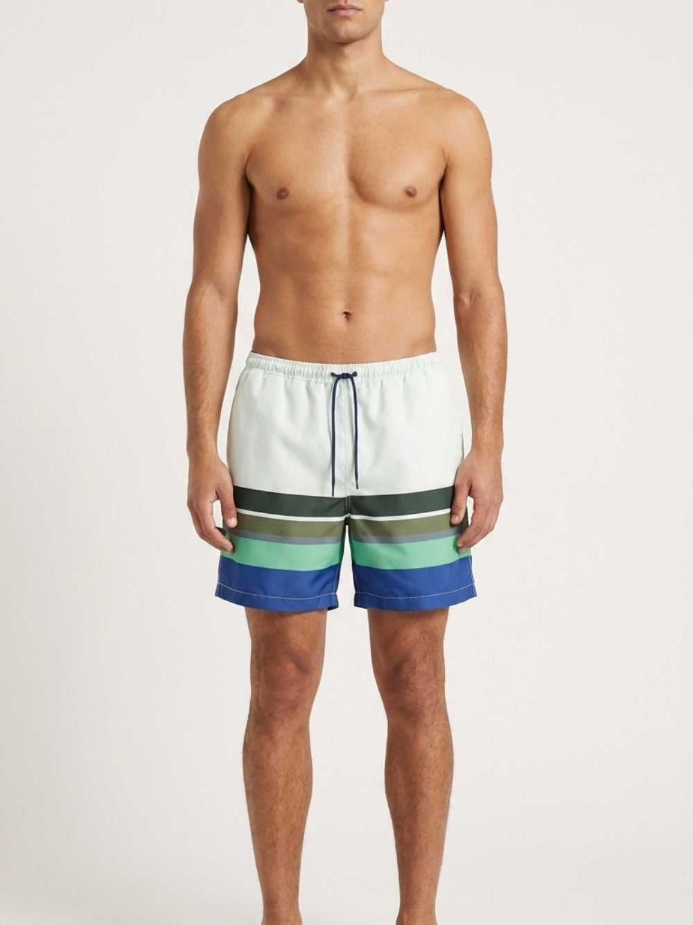 Navaggio Blue Unisex Swim Shorts