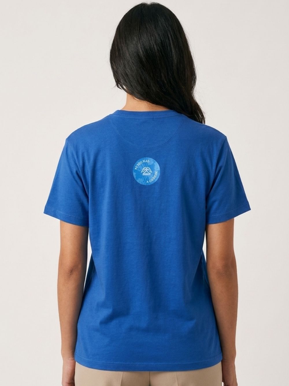 Flower Affair T-shirt in Deep Blue
