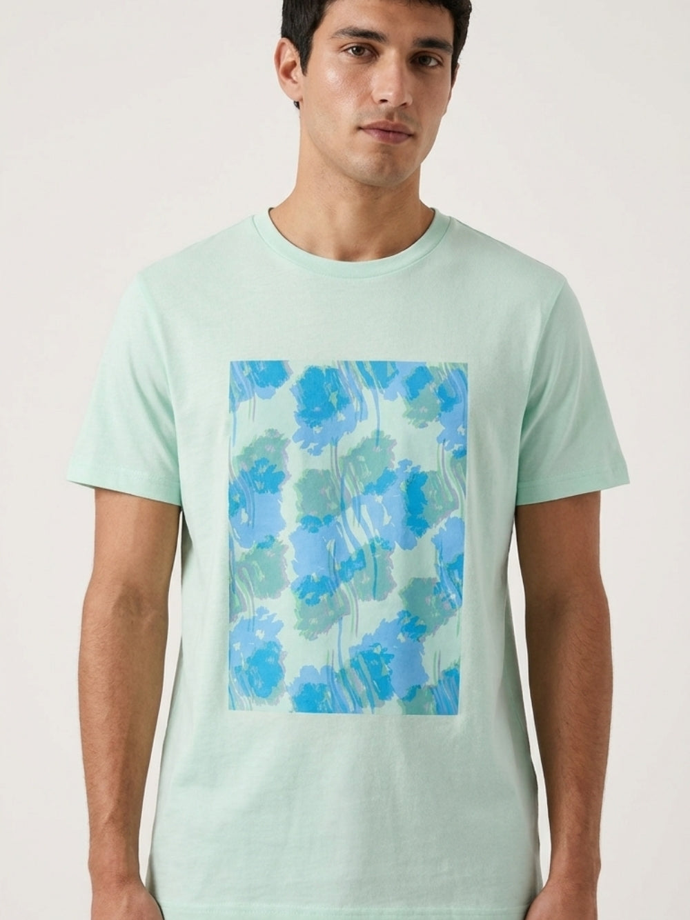 Flower Affair in Mint T-shirt
