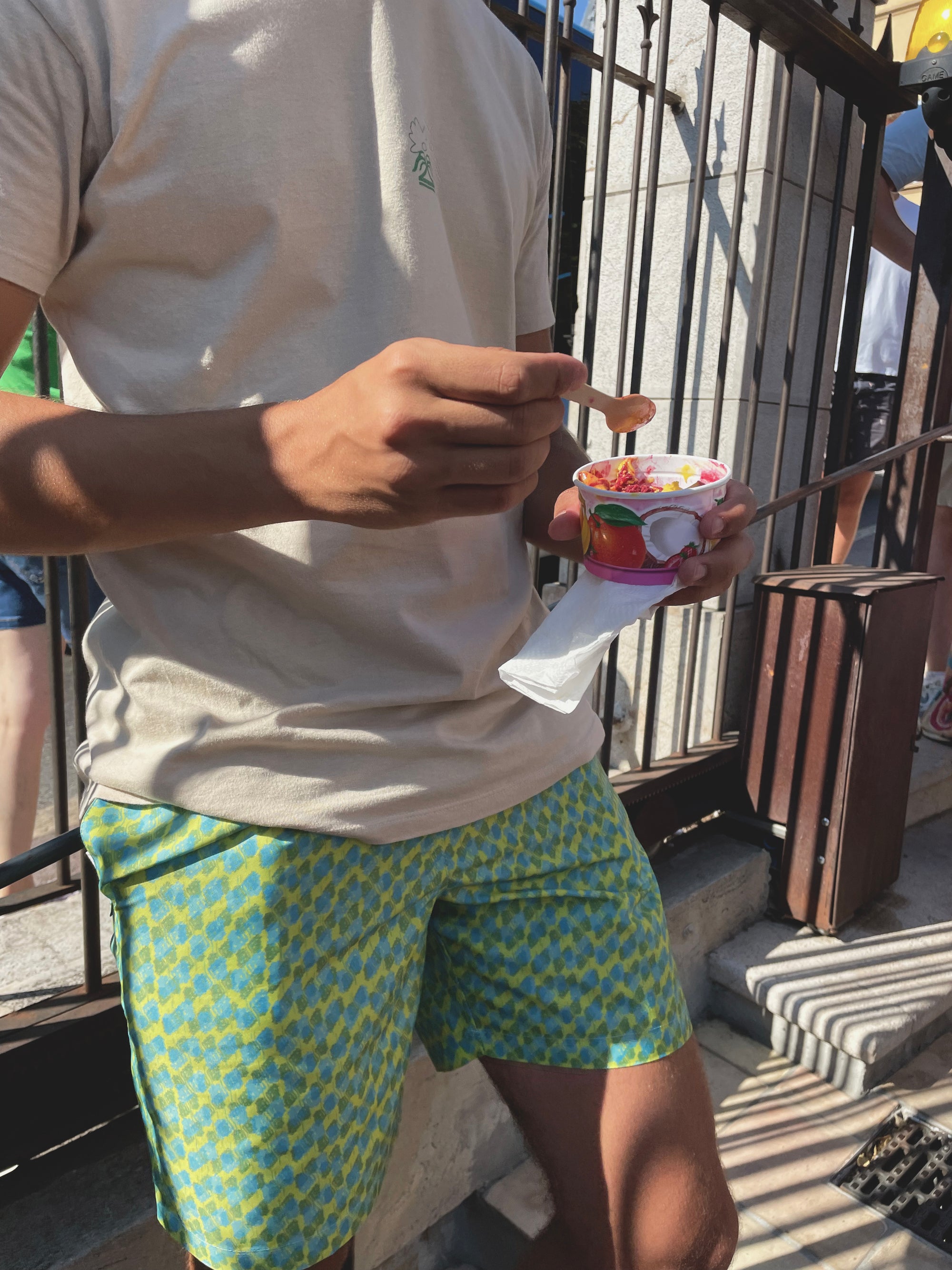 Green Affair Unisex Swim Shorts