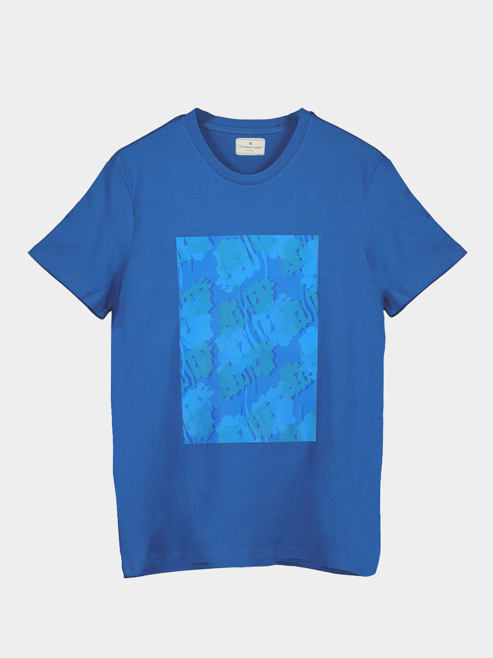Flower Affair T-shirt in Deep Blue
