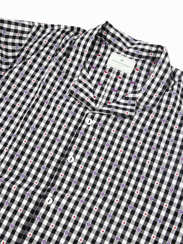 Re-loved Flowers Chess Shirt