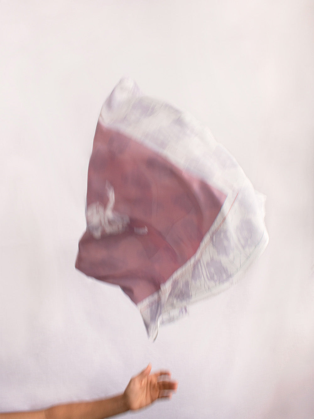 Gardenia Purple Scarf