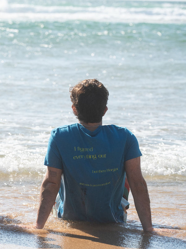 I Forgot T-shirt in Deep Blue