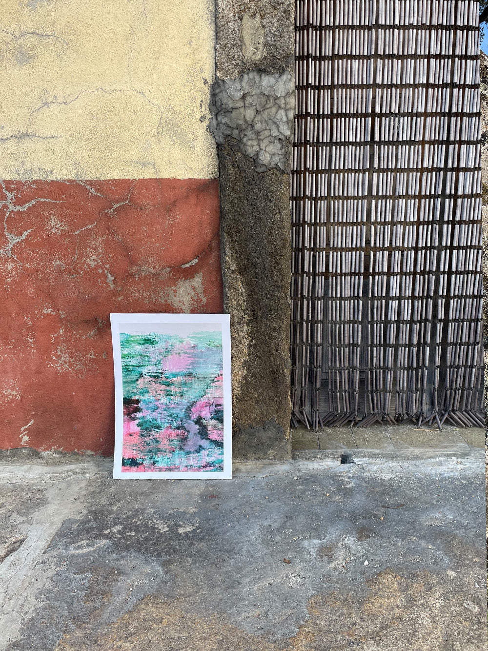 Land Escape 3 Art Print