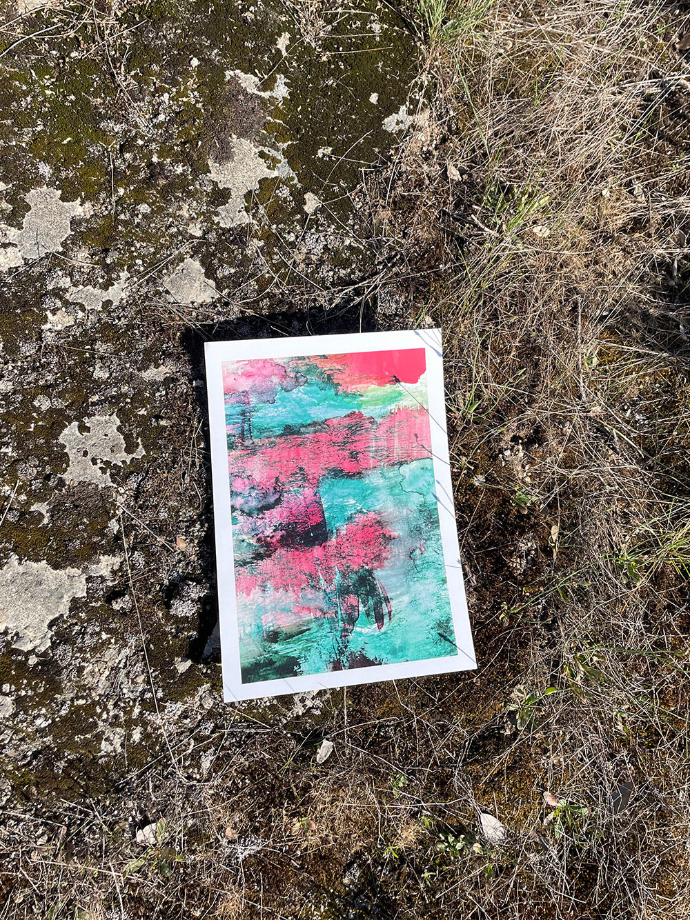 Land Escape 4 Art Print
