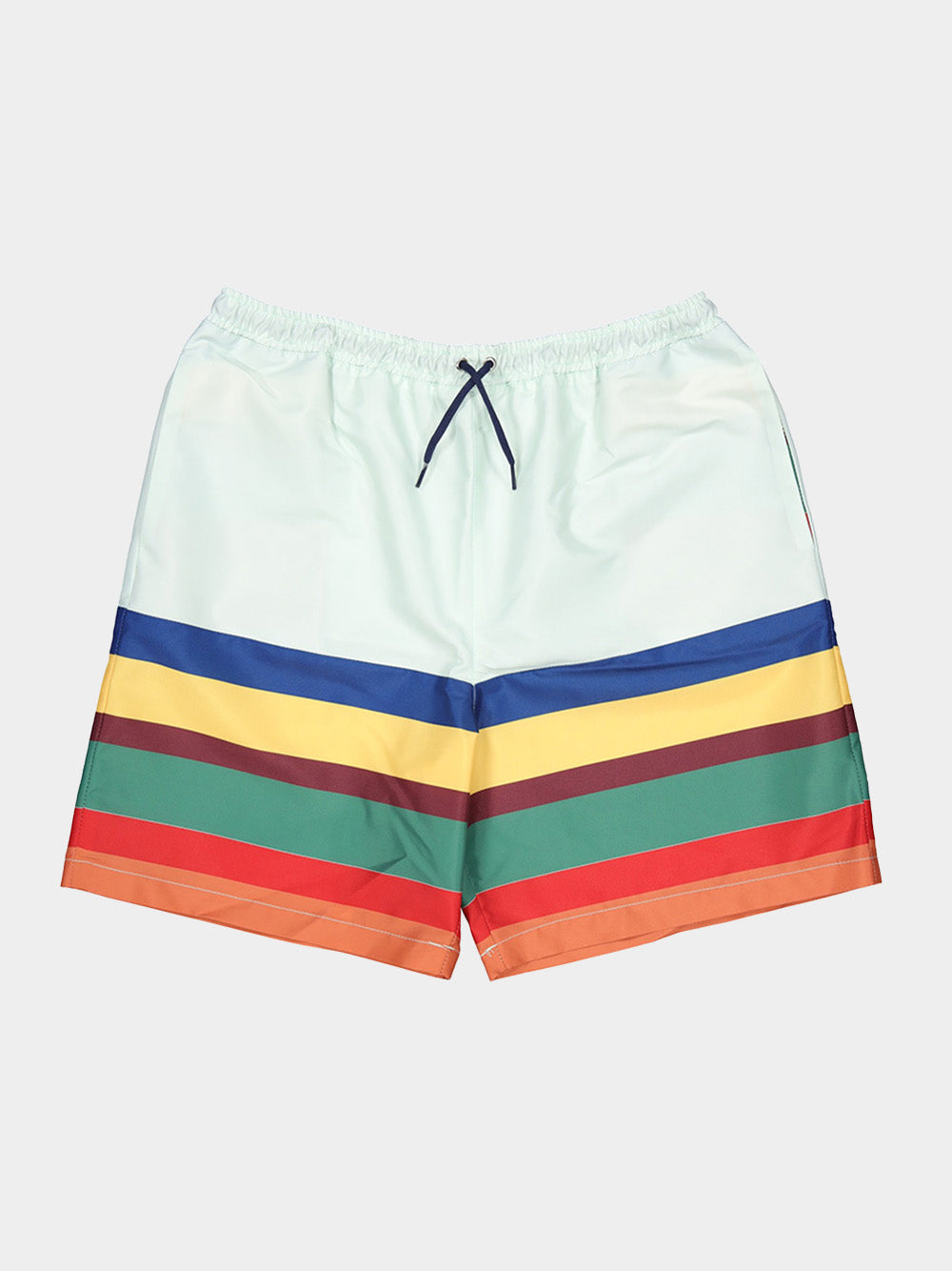 Navaggio Orange Unisex Swim Shorts