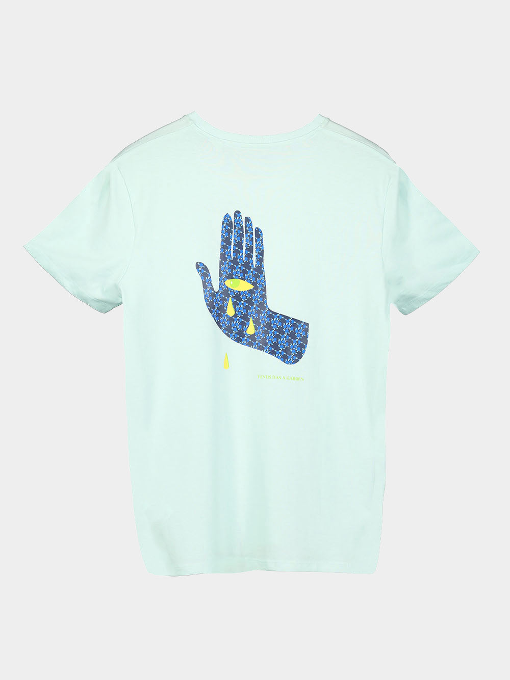 Stop Crying T-shirt in Mint