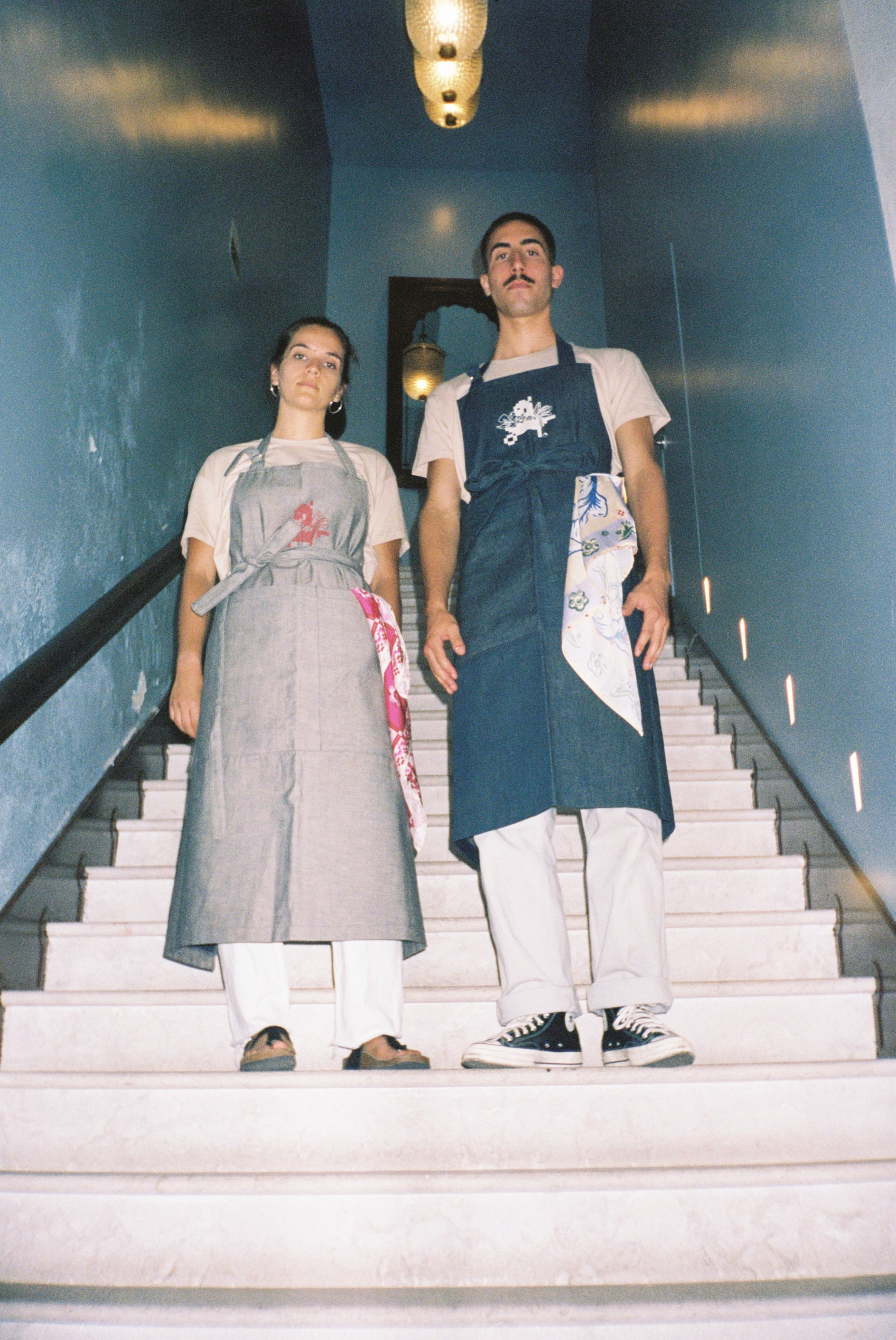 Light Denim VhaGxPM Apron