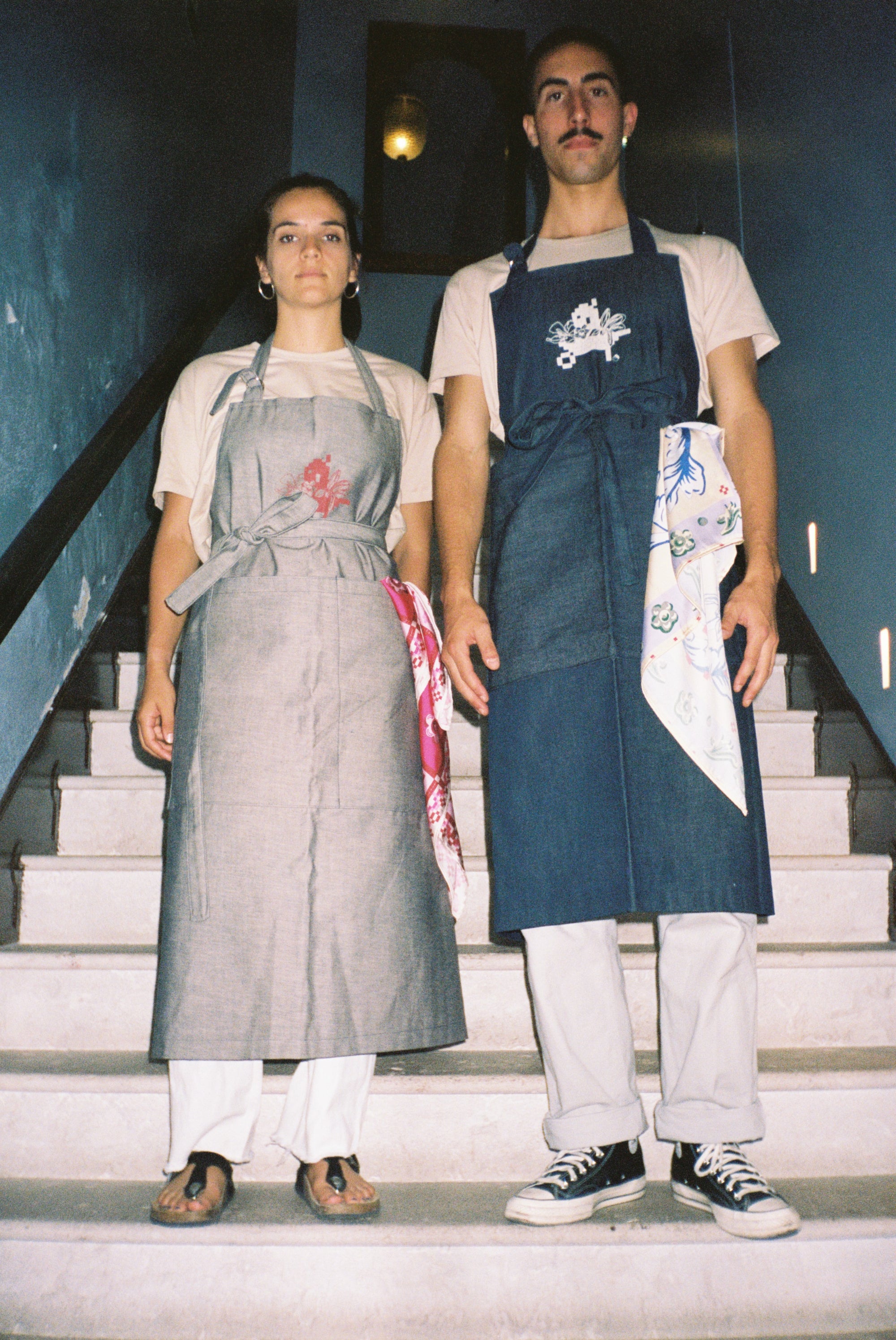 Light Denim VhaGxPM Apron