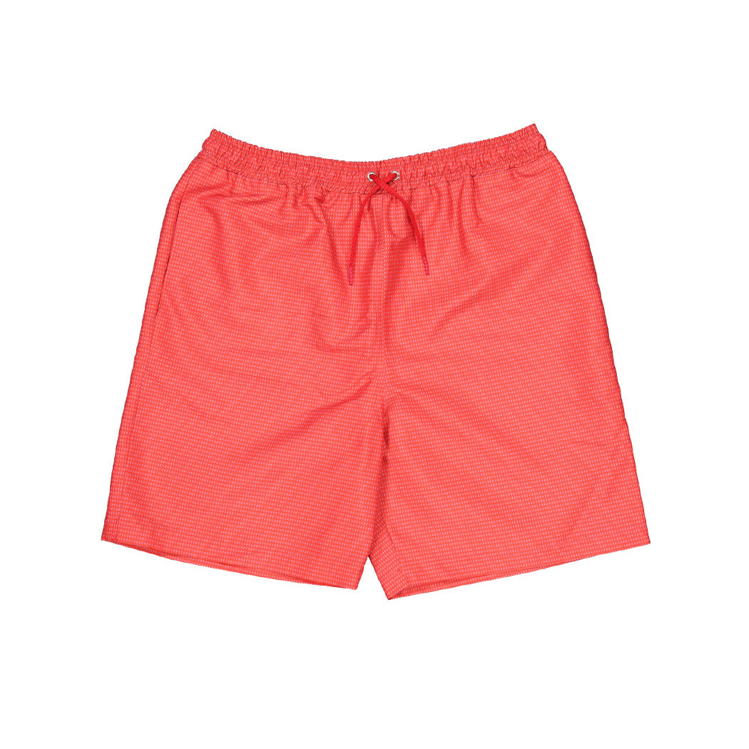 Cherry Red Unisex Swim Shorts